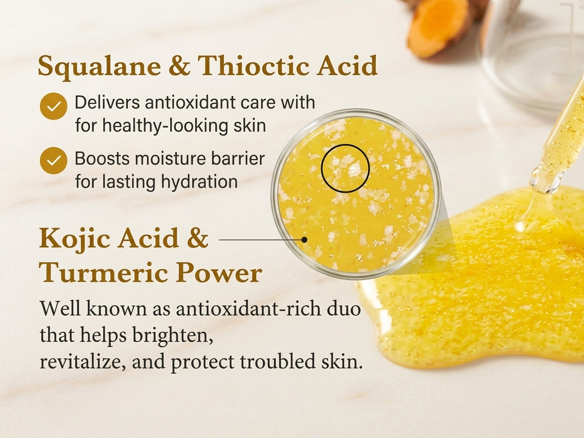 Kojic Glow Duo: Toner Pads + Brightening Serum